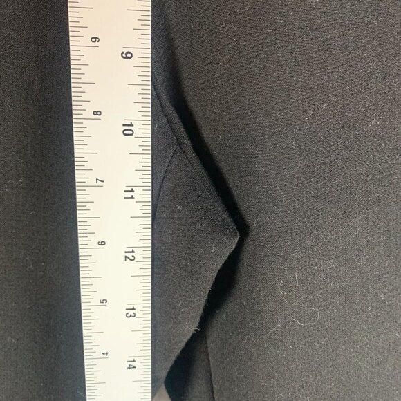 Cartonnier Anthropologie Pants Pull On Women's 4 Black Stretch Slash Pocket 9706 - Picture 5 of 13